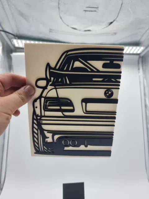 2D Wall Art BMW E36 M3 Driftcar — Фото 3 из 3