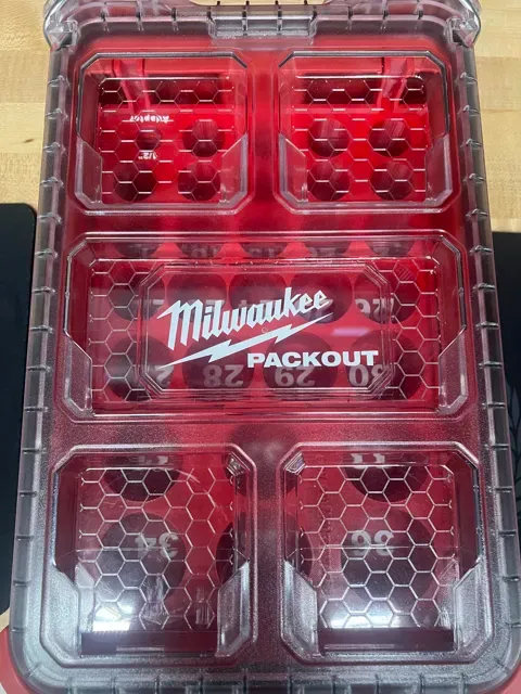 Milwaukee 1/2" 29PC Deep METRIC Socket Packout Ins — Фото 7 из 9