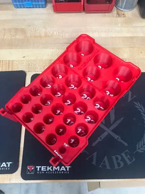 Milwaukee 1/2" 29PC Deep METRIC Socket Packout Ins — Фото 8 из 9