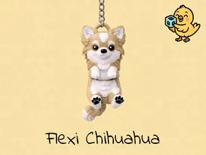 Chihuahua Keychain – Articulated Flexi Dog