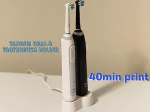Tandem Oral-B Toothbrush Holder