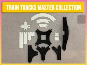 Train Track Master Set (Brio, Ikea, Hape suitable)