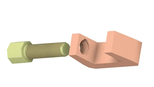 C-Clamp Fully Customizable Parametric OpenSCAD — Фото 4 из 5