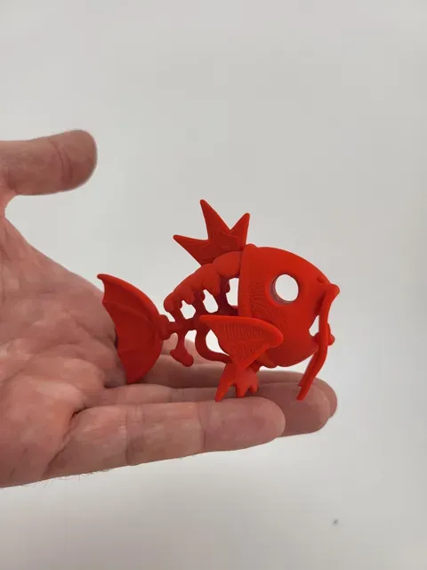 Magikarp Skeletal Style Fish - Stylized 3D Print — Image 5 of 5
