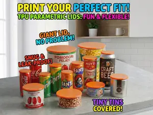 Universal Parametric TPU Can Lids