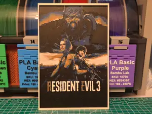 Resident Evil 3 Poster - Hueforge Art