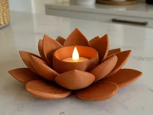 Lotus LED Tea Light Holder