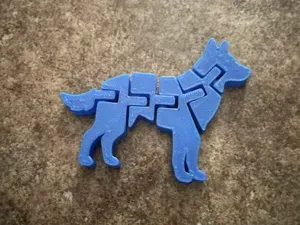 articulated dog (FREE TO SELL)