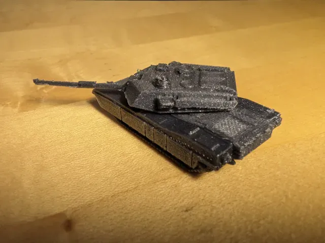Miniture M1 Abrams Main Battle Tank Kit Card — Фото 5 из 5