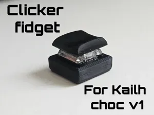 Low Profile Clicker Fidget for Kailh Choc v1