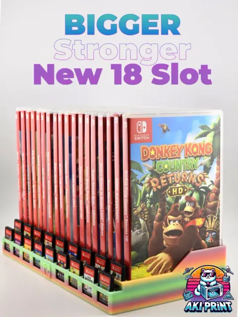Nintendo Switch 1 & 2 - Game Display Storage — Image 3 of 13