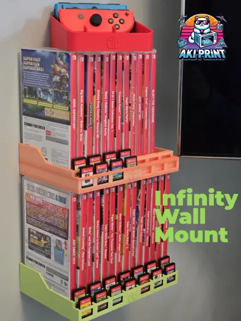 Nintendo Switch 1 & 2 - Game Display Storage — Image 2 of 13