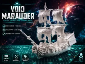 Void Marauder – Ghost Ship of the Cosmic Seas