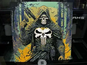 The Punisher hueforge 8 color print