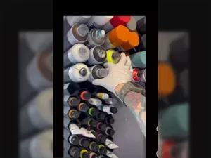 Modular Spray Paint Bottles Stand v2