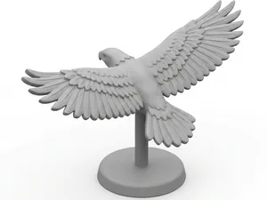 Eagle in flight