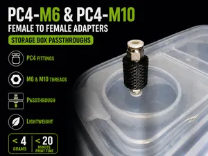 PC4-M6 and PC4-M10 Adapters & Dry Box Pass Through