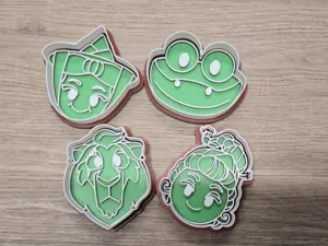 Character Cookie Cutter Stamp Pack 72