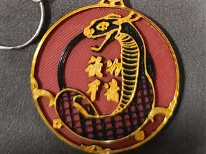 Chinese New Year Keychain 2025 Year Of The Snake