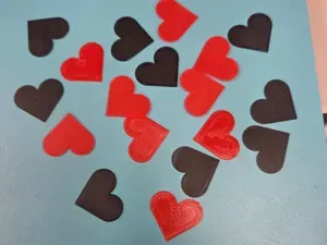 Confetti of Love! Heart shaped confetti!