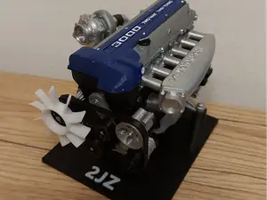 Motorhalter für 2JZ Motormodell von Danko_Creates