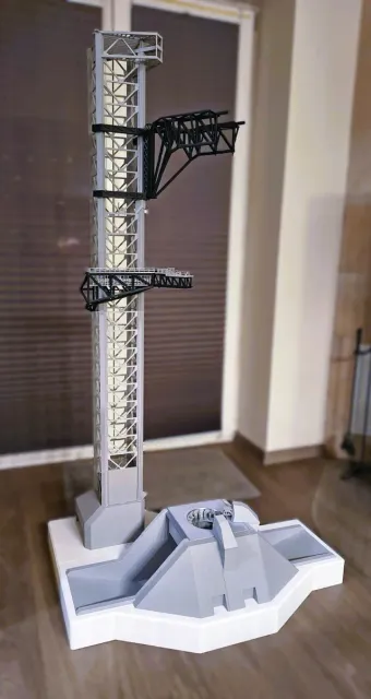 Spacex Launch Tower /OLM Pad B / Starship 1:100 — Фото 2 из 9
