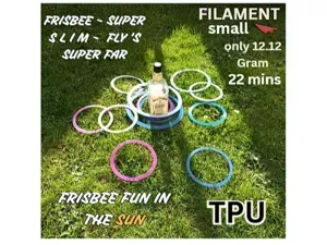 Frisbee Flying Disc Superslim using Pla or Tpu