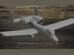 A-10 Warthog - Aircraft Model (1:100 scale)