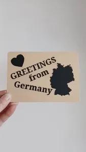 Real Postcard Greetings from Germany (for AMS)