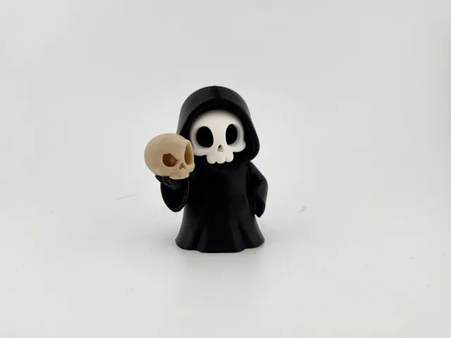 Grim Reaper Shakespeare Edition 3D Printed Figure