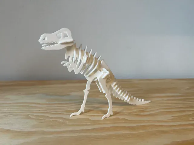 T-Rex 3D Puzzle Kit Card - 29 pieces — Фото 14 из 14