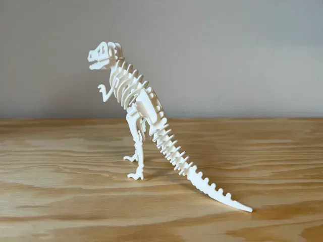 T-Rex 3D Puzzle Kit Card - 29 pieces — Фото 13 из 14
