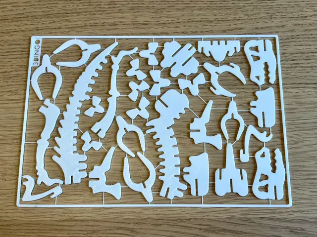 T-Rex 3D Puzzle Kit Card - 29 pieces — Фото 9 из 14