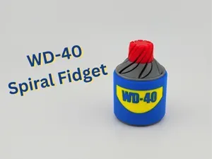 WD-40 Vortex Spiral Fidget