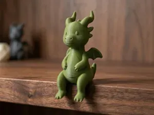 Cute Dragon Shelf Sitter Monitor Buddy