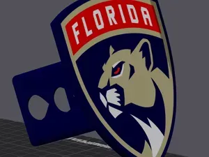 Florida Panthers Logo Hitch Cover