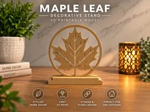 Maple Leaf Decorative Stand