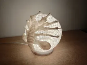 Facehugger lamp for LED Lamp Kit