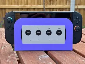 Nintendo Switch 2 Gamecube style dock face plate