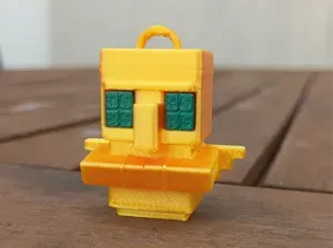 Minecraft Totem Of Undying Keychain