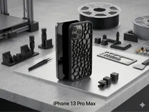 iPhone 13 Pro Max Voronoi Case