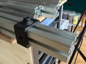 Bohrhilfe 5mm Bohrer - Profil 4040 mm Nut 8 I-Typ