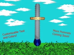 Pool Noodle Sword - English Style