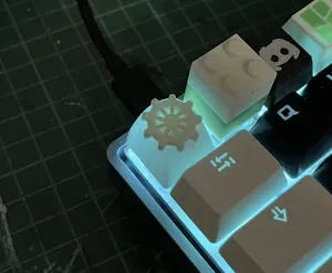 Vault Door keycap for Mechanical Keyboard
