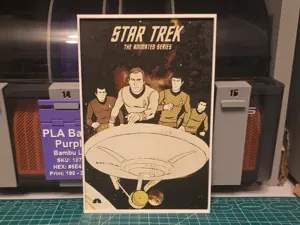 Star Trek: The Animated Series Poster - Hueforge
