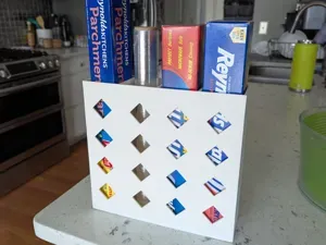 Kitchen Foil & Paper Inside Cabinet Holder