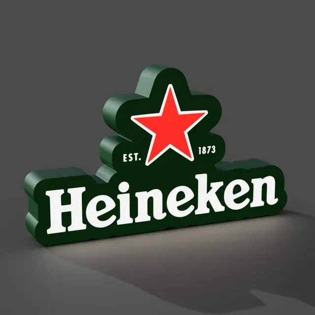 Heineken Lightbox LED Lamp — Фото 2 из 7
