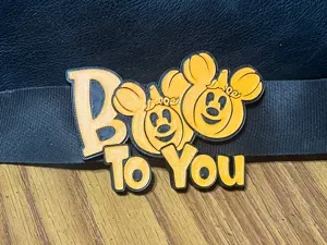 Disney Pumpkin BOO TO YOU Bag Strap Charm