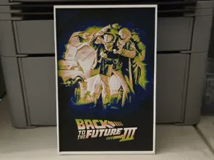 Back to the Future Part 3 Movie Poster - Hueforge