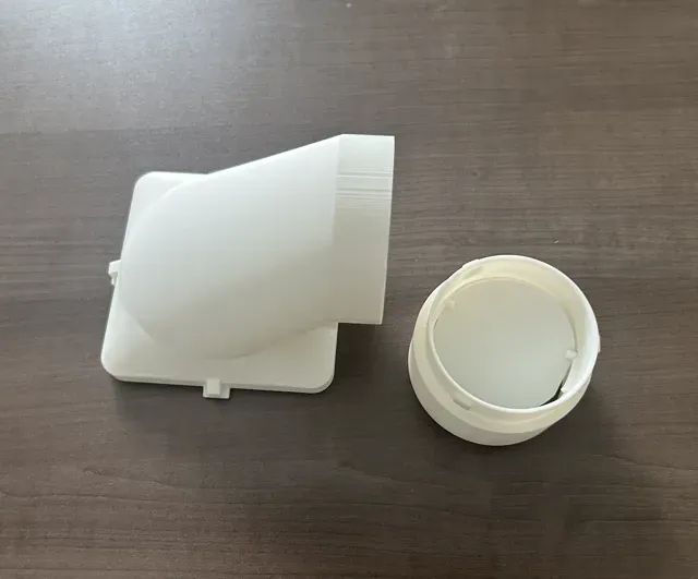 P2S / X2D Exhaust Fan Kit 90° elbow detach., FNATR — Фото 8 из 10